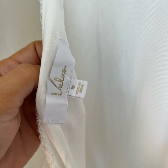 NWOT Flawless Extravagance White Lace Trumpet Hem Maxi Dress - Picture 5 of 8